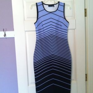 Apt. 9 Curvy 'Chevron' Maxi Dress - VGUC - Sz. 2